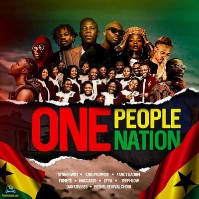 Stonebwoy - One People One Nation ft King Promise, Fancy Gadam, Fameye, Maccasio, Efya, Teephlow, Darkovibes, Bethel Revival Choir