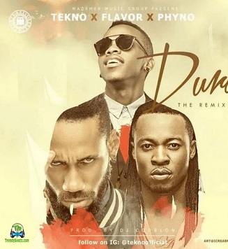 Tekno - Duro (Remix) ft Flavour, Phyno