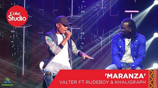 Rude boy - Marandza (Coke Studio Performance) ft Valter Artistico, Khaligraph Jones